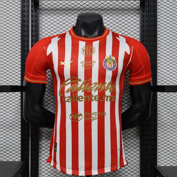 26/27（2026） Chivas Home Player 1:1 Quality Soccer Jersey