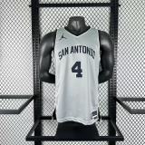 2026  San Antonio Spurs City Edition  #4 FOX  1:1 Quality NBA Jersey