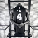 2026  San Antonio Spurs City Edition  #4 FOX  1:1 Quality NBA Jersey