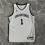 2026  San Antonio Spurs City Edition  #1 WEMBANYAMA  1:1 Quality NBA Jersey