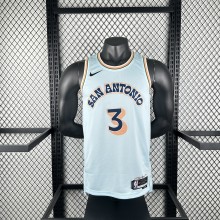 2025  San Antonio Spurs City Edition #3 PAUL  1:1 Quality NBA Jersey