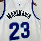 2026  Utah Jazz White #23 MARKKANEN  1:1 Quality NBA Season Jerseys