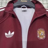 26/27 (2026) Spain Windbreaker  Red  1:1 Quality Soccer Jersey