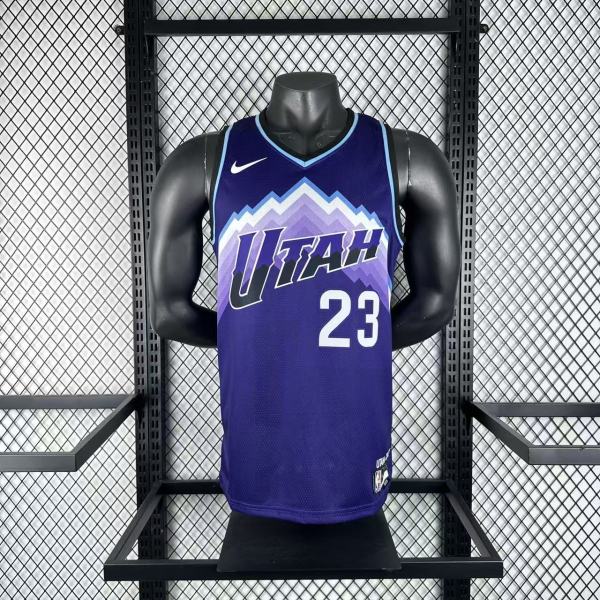2026  Utah Jazz Purple #23 MARKKANEN   1:1 Quality NBA Season Jerseys