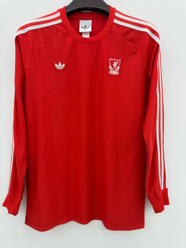 25/26 Liverpool Special Edition Long sleeve Red 1:1 Quality Soccer Jersey