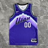 2026  Utah Jazz Purple #00 MARKKANEN   1:1 Quality NBA Season Jerseys