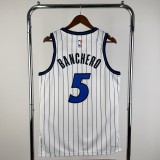 2026  Orlando Magic White #5 BANCHERO  1:1 Quality NBA Season Jerseys