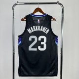 2026  Utah Jazz Black #23 MARKKANEN  1:1 Quality NBA Season Jerseys