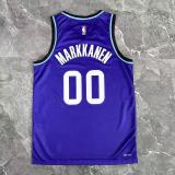 2026  Utah Jazz Purple #00 MARKKANEN   1:1 Quality NBA Season Jerseys