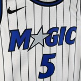 2026  Orlando Magic White #5 BANCHERO  1:1 Quality NBA Season Jerseys