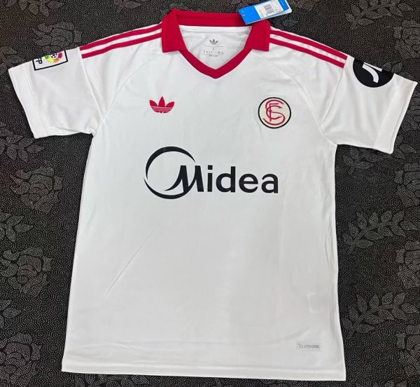 25/26 Sevilla FC Special Edition  Fans	Retro 1:1 Quality Soccer Jersey