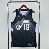 2026  Utah Jazz Black #19 BAILEY  1:1 Quality NBA Season Jerseys