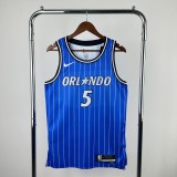 2026  Orlando Magic Blue #5 BANCHERO   1:1 Quality NBA Season Jerseys
