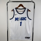 2026  Orlando Magic White #1 HARDAWAY   1:1 Quality NBA Season Jerseys