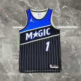 2026  Orlando Magic Black Blue #1HARDAWAY   1:1 Quality NBA Season Jerseys