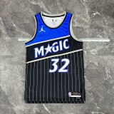 2026  Orlando Magic Black Blue #32 ONEAL  1:1 Quality NBA Season Jerseys