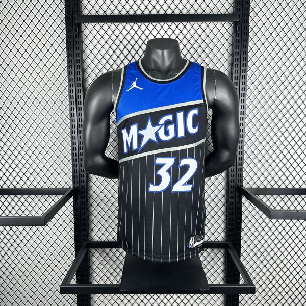 2026  Orlando Magic Black Blue #32 ONEAL  1:1 Quality NBA Season Jerseys