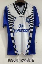 1996 Hamburger SV Away  Fans Retro 1:1 Quality Soccer Jersey