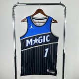 2026  Orlando Magic Black Blue #1HARDAWAY   1:1 Quality NBA Season Jerseys