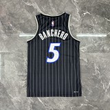 2026  Orlando Magic Black Blue #5 BANCHERO   1:1 Quality NBA Season Jerseys