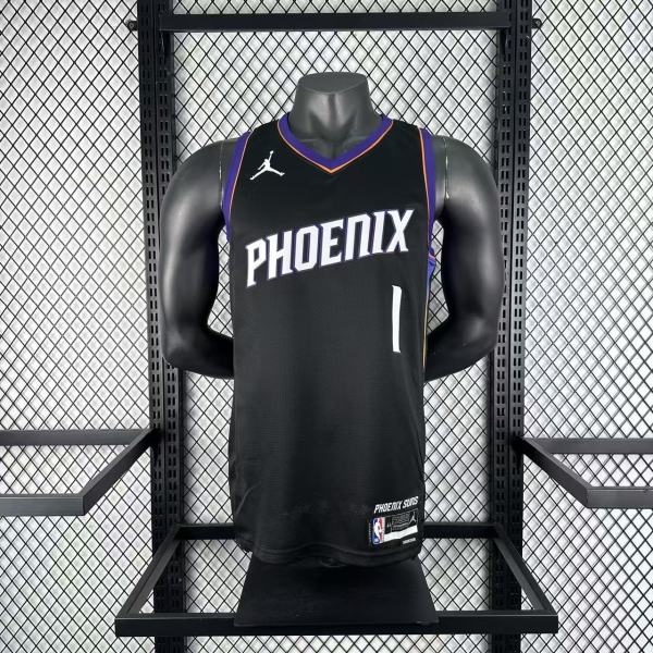 2026  Phoenix Suns Black #1 ROOKER  1:1 Quality NBA Jersey