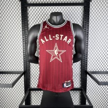 2024 Golden State Warriors Red All-Star #30 GREEN  1:1 Quality NBA Jersey