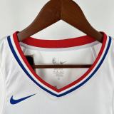 2023  Los Angeles Clippers White #3 PAUL  1:1 Quality NBA Jersey