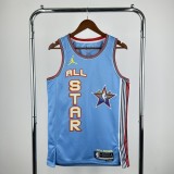 2025  ALL STAR baby blue #0 LILLARD  1:1 Quality NBA Jersey