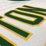 2019  Boston Celtics  Retro  White #7 BROWN  1:1 Quality NBA Jersey