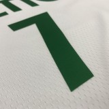 2021 Boston Celtics White #7 BROWN  1:1 Quality NBA Jersey