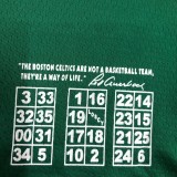 2022  Boston Celtics City Edition Retro  Green #11 IRVING  1:1 Quality NBA Jersey