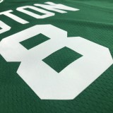 75 Year  Boston Celtics  Retro  Green #8 WALKER  1:1 Quality NBA Jersey
