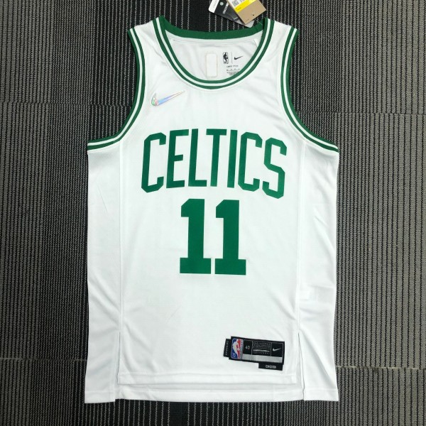 75 Year  Boston Celtics  Retro White #11 IRVING 1:1 Quality NBA Jersey