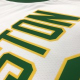 2019  Boston Celtics  Retro  White #0 TATUN 1:1 Quality NBA Jersey