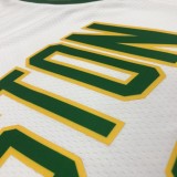 2019  Boston Celtics  Retro  White #11 IRVING  1:1 Quality NBA Jersey