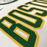 2019  Boston Celtics  Retro  White #0 TATUN 1:1 Quality NBA Jersey