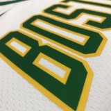 2019  Boston Celtics  Retro  White #7 BROWN  1:1 Quality NBA Jersey
