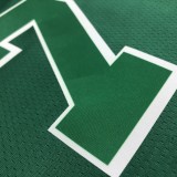 2022  Boston Celtics City Edition Retro  Green #7 BROWN 1:1 Quality NBA Jersey