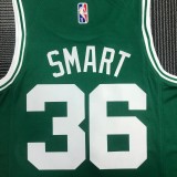 75 Year  Boston Celtics  Retro Green #36 SMART   1:1 Quality NBA Jersey