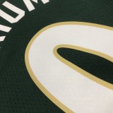 2023  Boston Celtics  City Edition Green #0 TATUM 1:1 Quality NBA Jersey