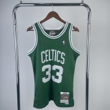 1985/1986  SW Boston Celtics Retro  Green #33 BIRD  1:1 Quality NBA Jersey