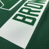 2022  Boston Celtics City Edition Retro  Green #7 BROWN 1:1 Quality NBA Jersey