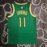 2020  Boston Celtics  City Edition Green #11 IRVING   1:1 Quality NBA Jersey