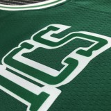 2022  Boston Celtics City Edition Retro  Green #7 BROWN 1:1 Quality NBA Jersey