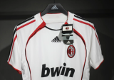 2006/2007 AC Milan Away White Player version  1:1 Quality Retro Soccer Jersey（球员版）