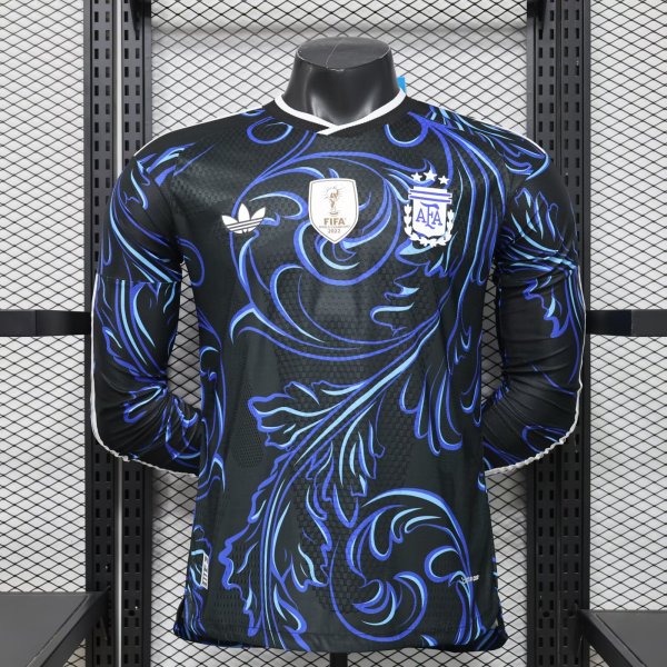 26/27（2026）  Argentina  Away Player  Long sleeve 1:1  Quality Soccer Jersey