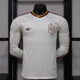 26/27（2026）Spain  Away Player Long Sleeves 1:1 Quality Soccer Jersey