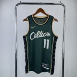 2023  Boston Celtics  City Edition Green #11 IRVING 1:1 Quality NBA Jersey