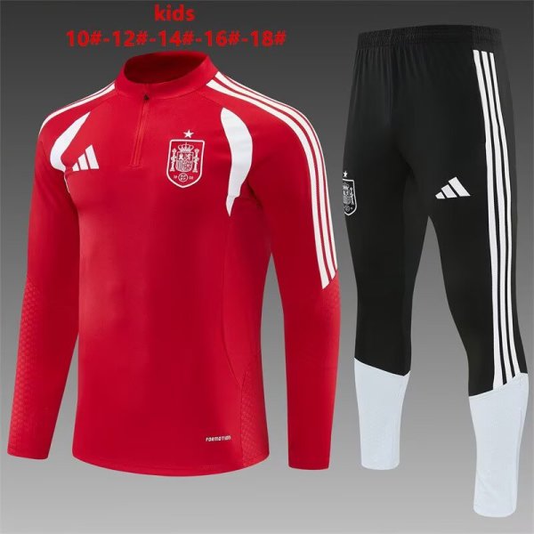 26/27（2026） Spain Red  Kids 1:1 Quality Training Jersey