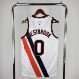 2020  Los Angeles Clippers City Edition White #0 WESTBROOK  1:1 Quality NBA Season Jerseys